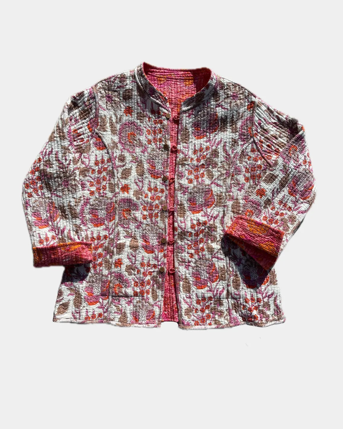 Veste avec manches réversible en coton matelassé - MARIE - Bokabas Sac (Image 3)