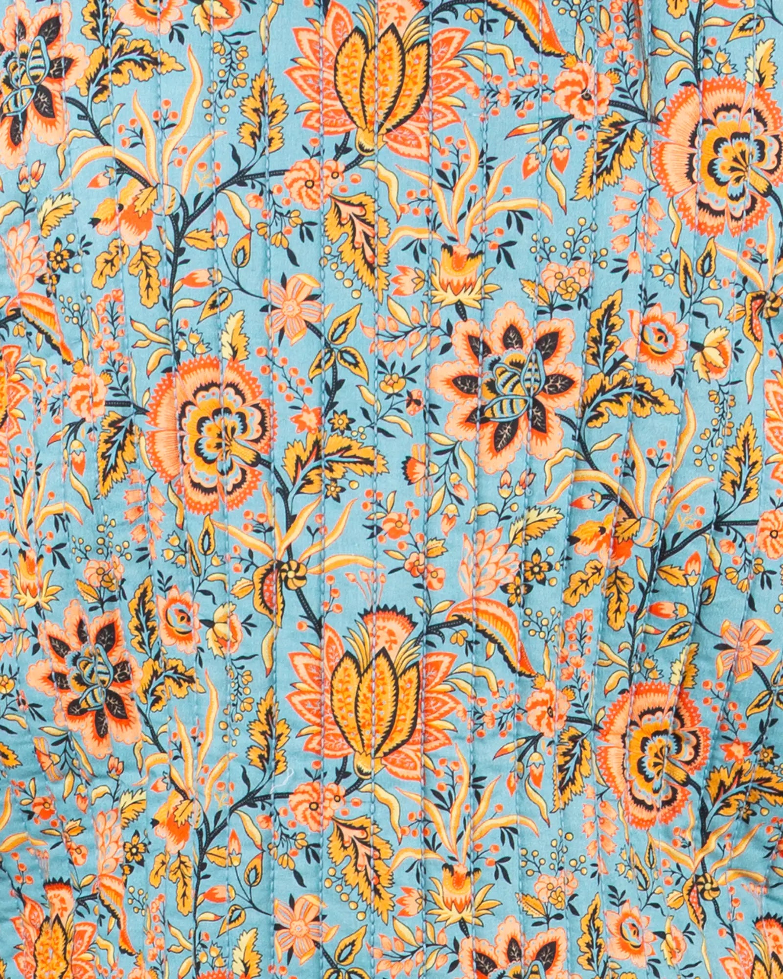 Gilet matelassé sans manches femme Lolem, zoom sur la matière – Bokabas