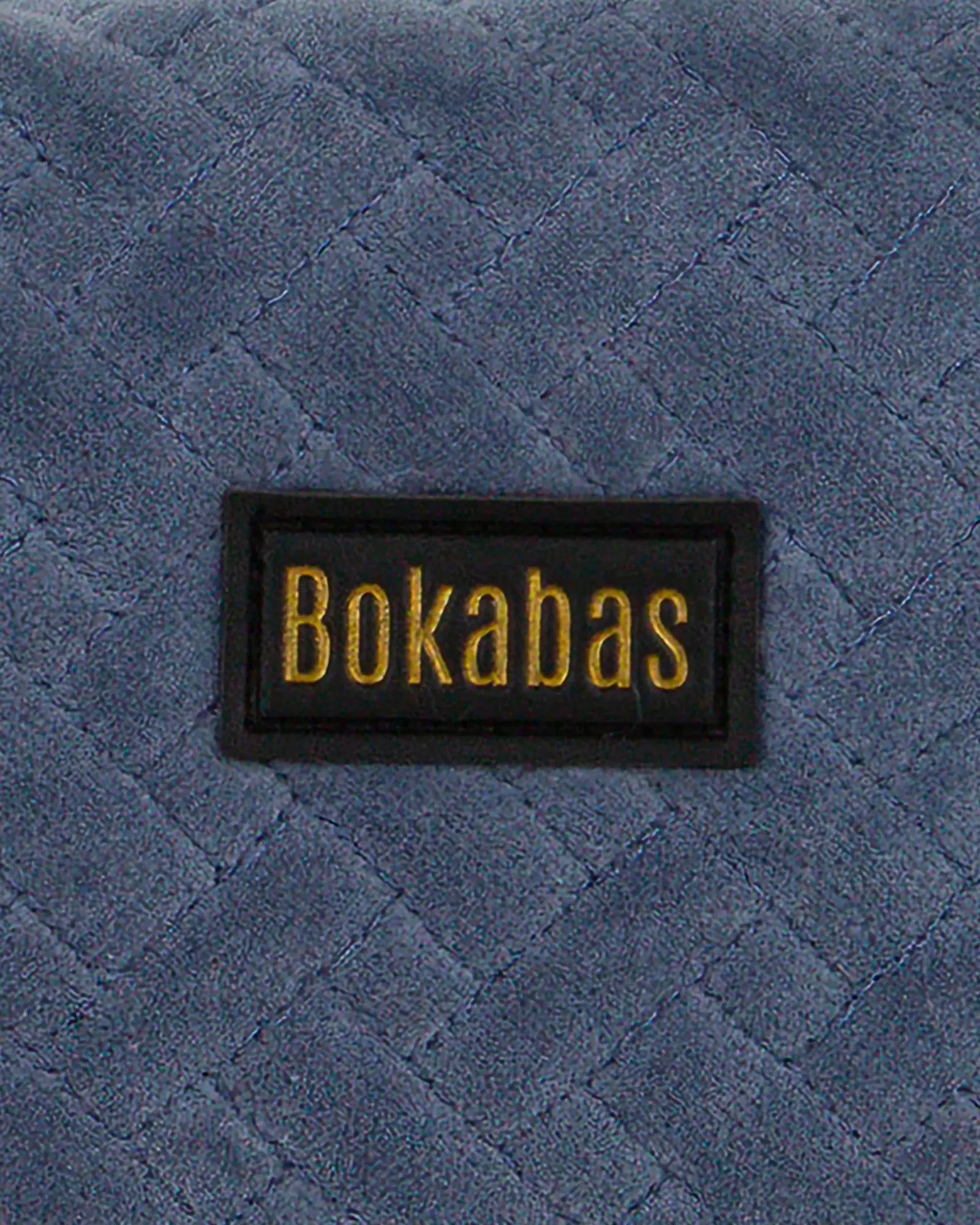 Trousse de toilette en velours côtelé Bokabas, bleu ciel, zoom sur la matière