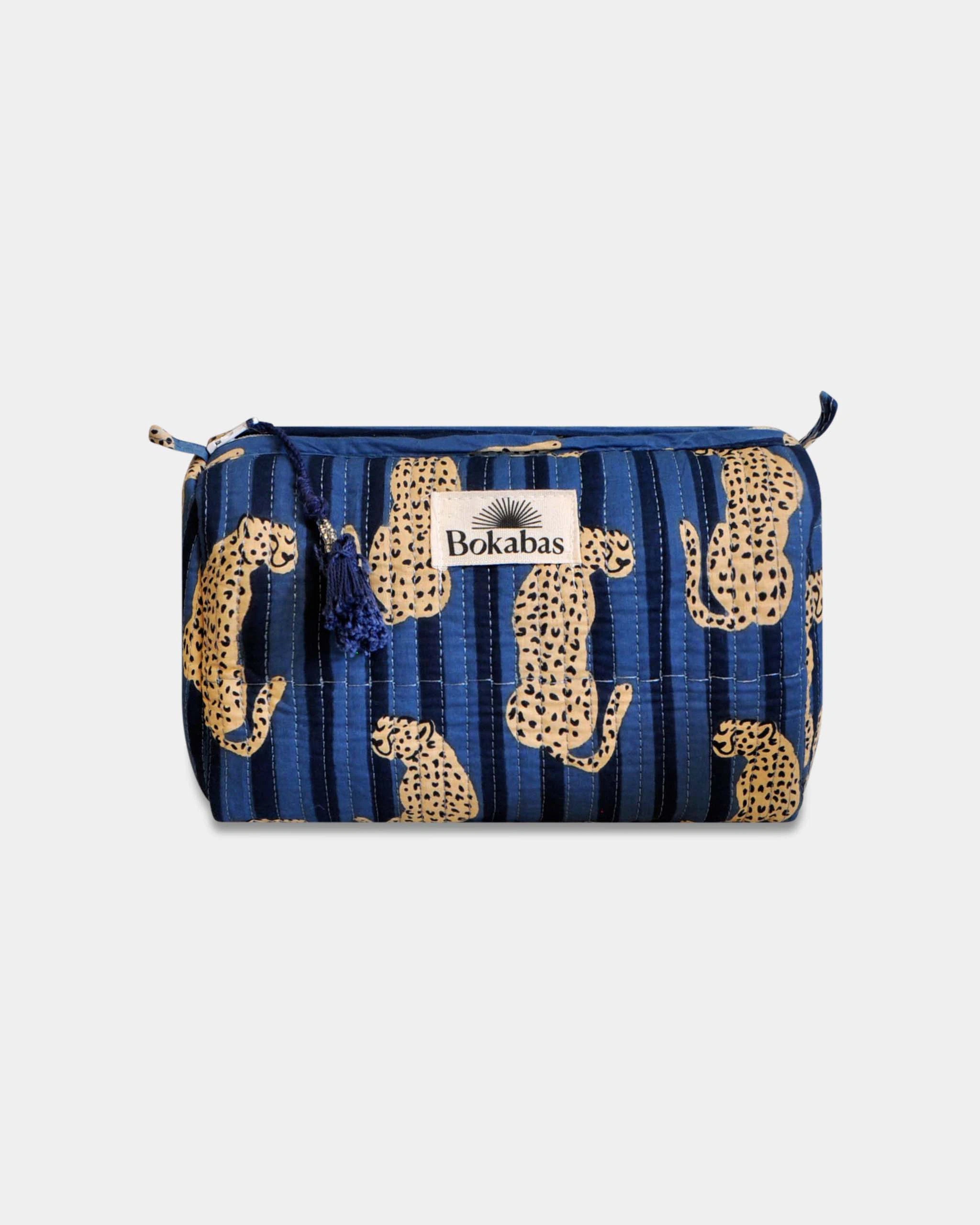 Trousse matelassée - GUEPARD Bleu - Bokabas Trousse (Image 4)