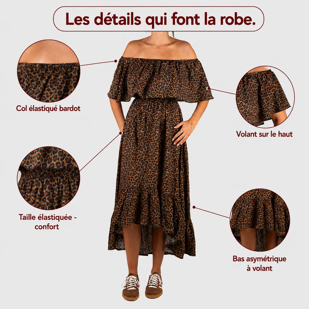 Women's Off-the-Shoulder Dress Pow