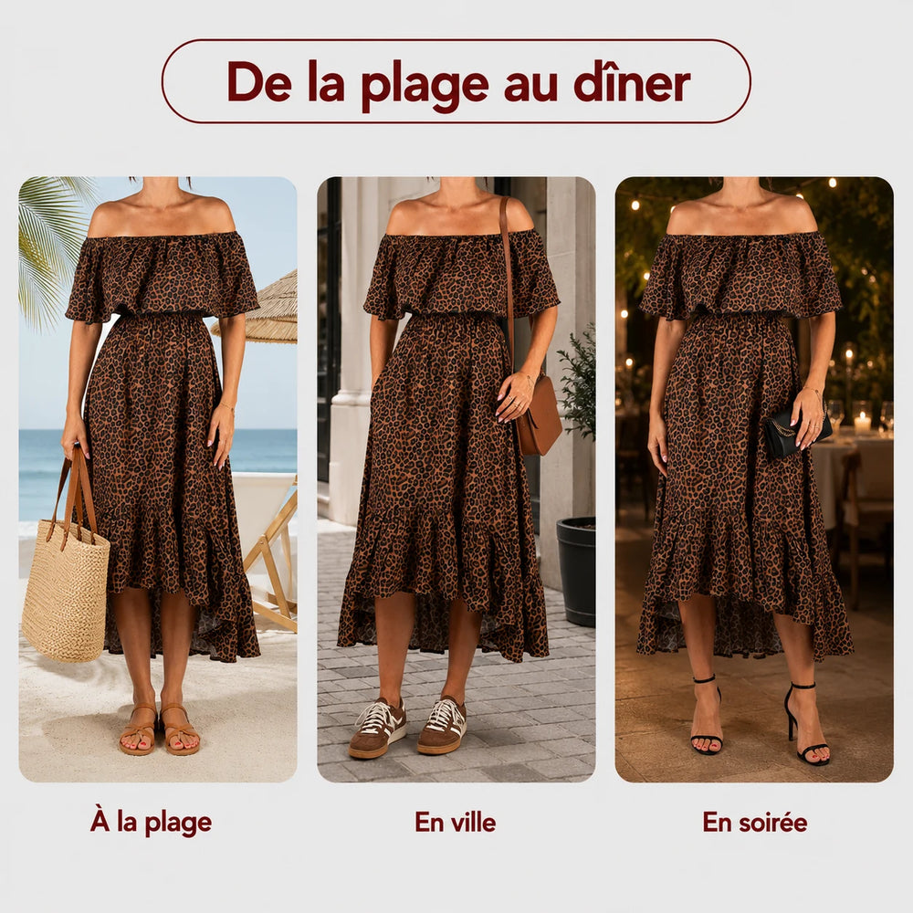 Women's Off-the-Shoulder Dress Pow