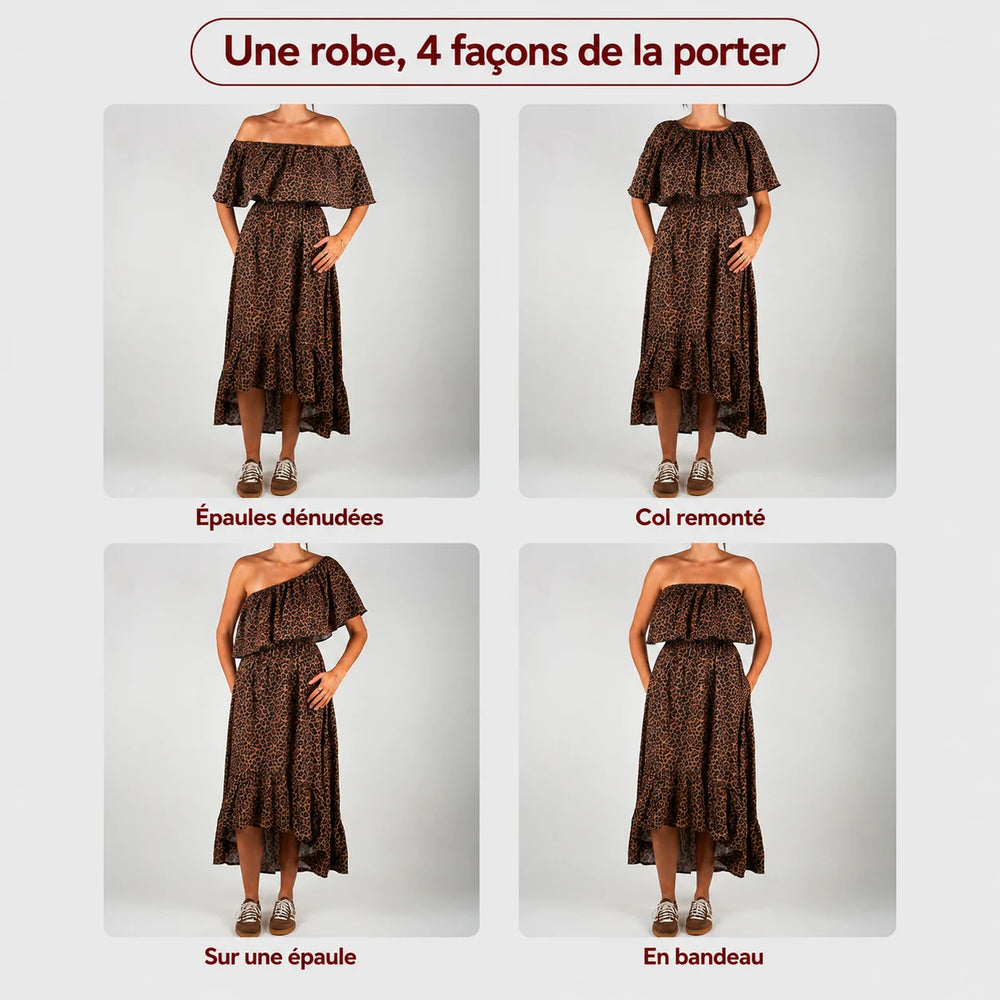Women's Off-the-Shoulder Dress Pow