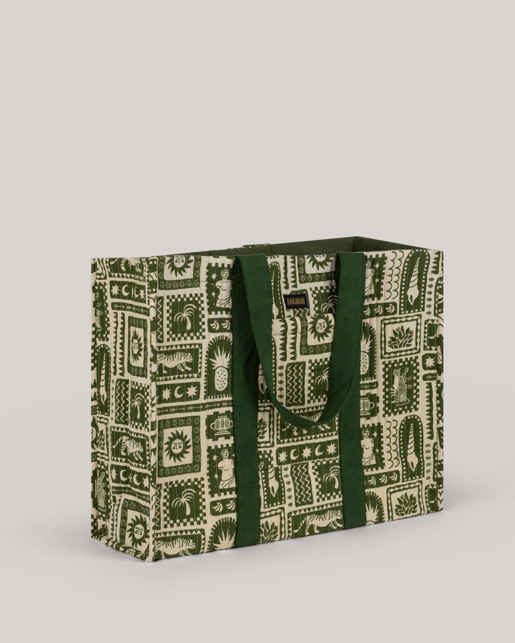 Bolso tote de tela acolchada Art