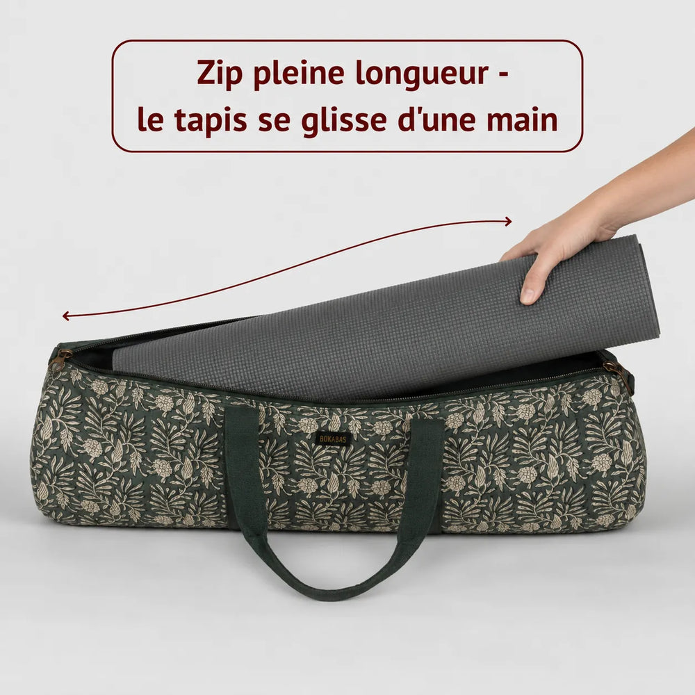 Sac de yoga en tissu matelassé Dema