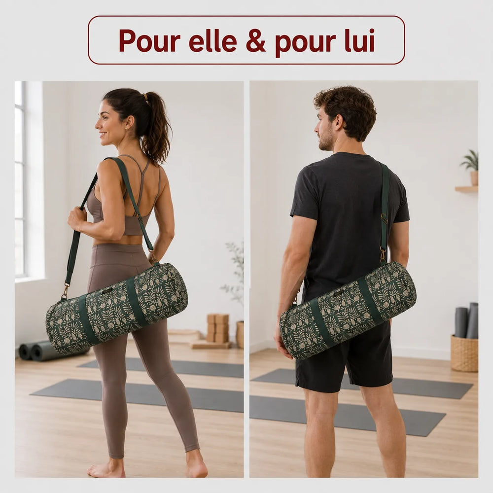 Sac de yoga en tissu matelassé Dema