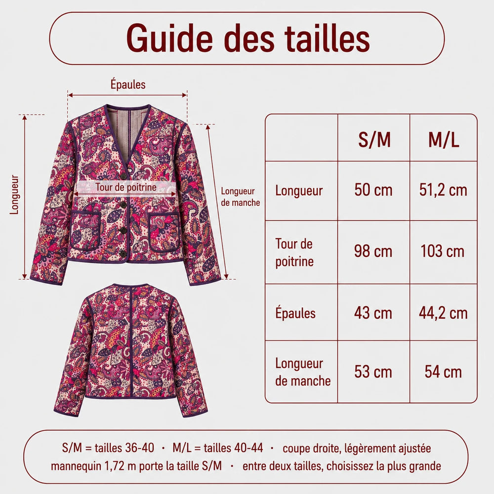 Gesteppte Damen-Kimono-Jacke Lolem