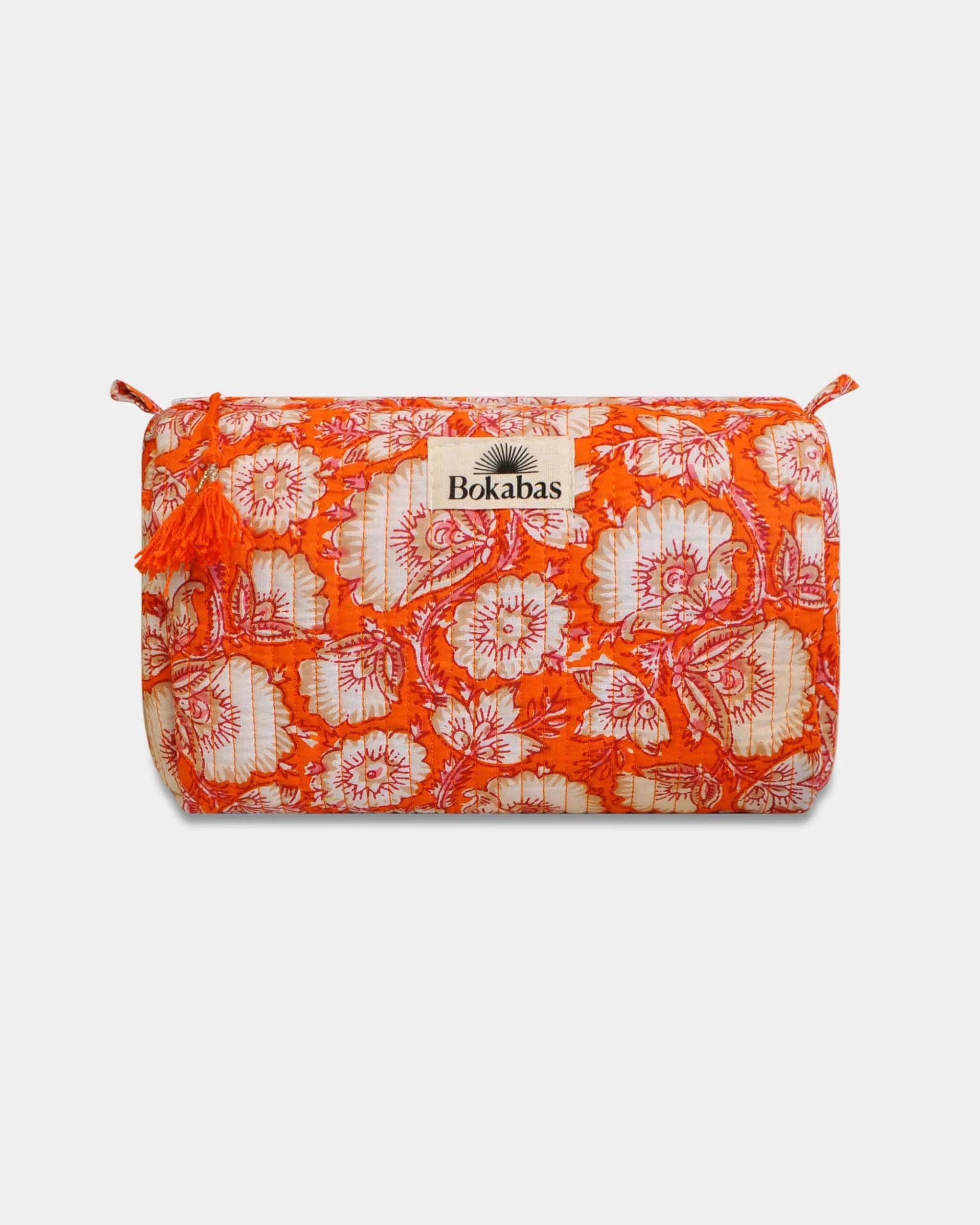 Trousse matelassée - Coton Orange - Bokabas Trousse (Image 2)