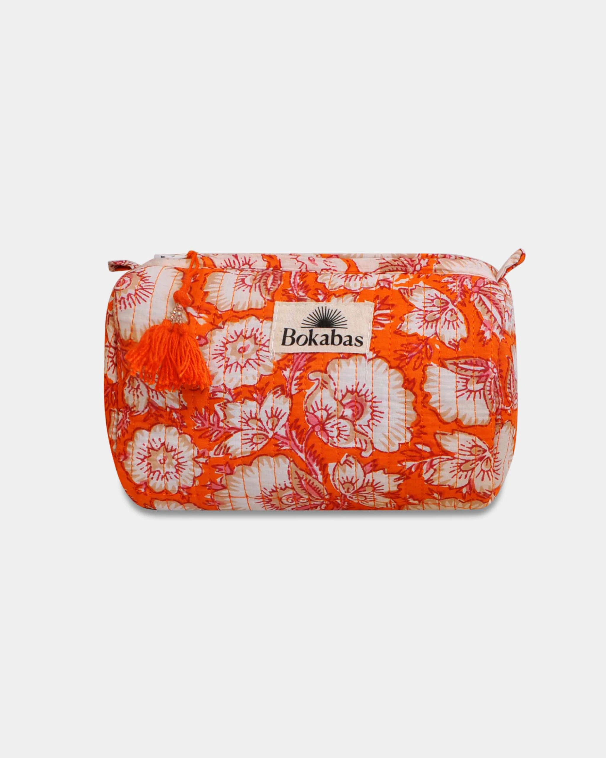 Trousse matelassée - Coton Orange - Bokabas Trousse (Image 4)