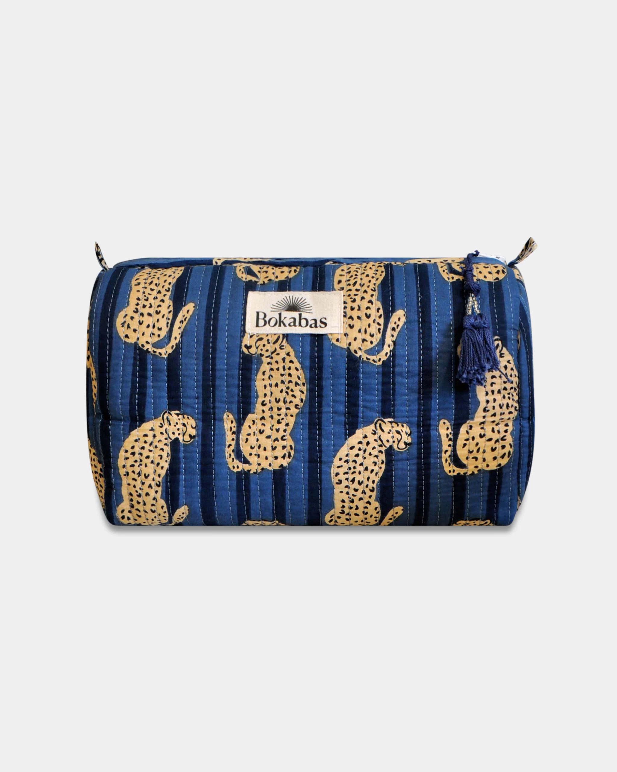 Trousse matelassée - GUEPARD Bleu - Bokabas Trousse (Image 2)